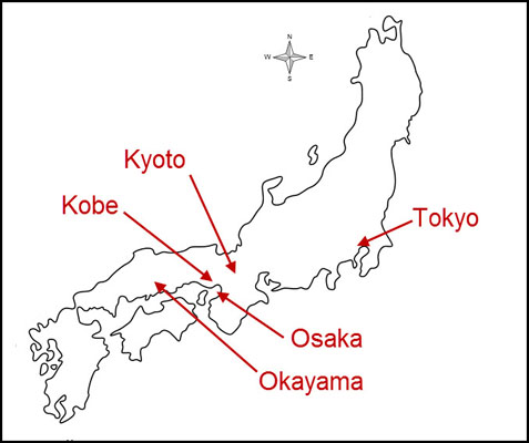Japan Map